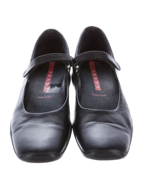 prada mary jane flat|Prada Ballet Flats .